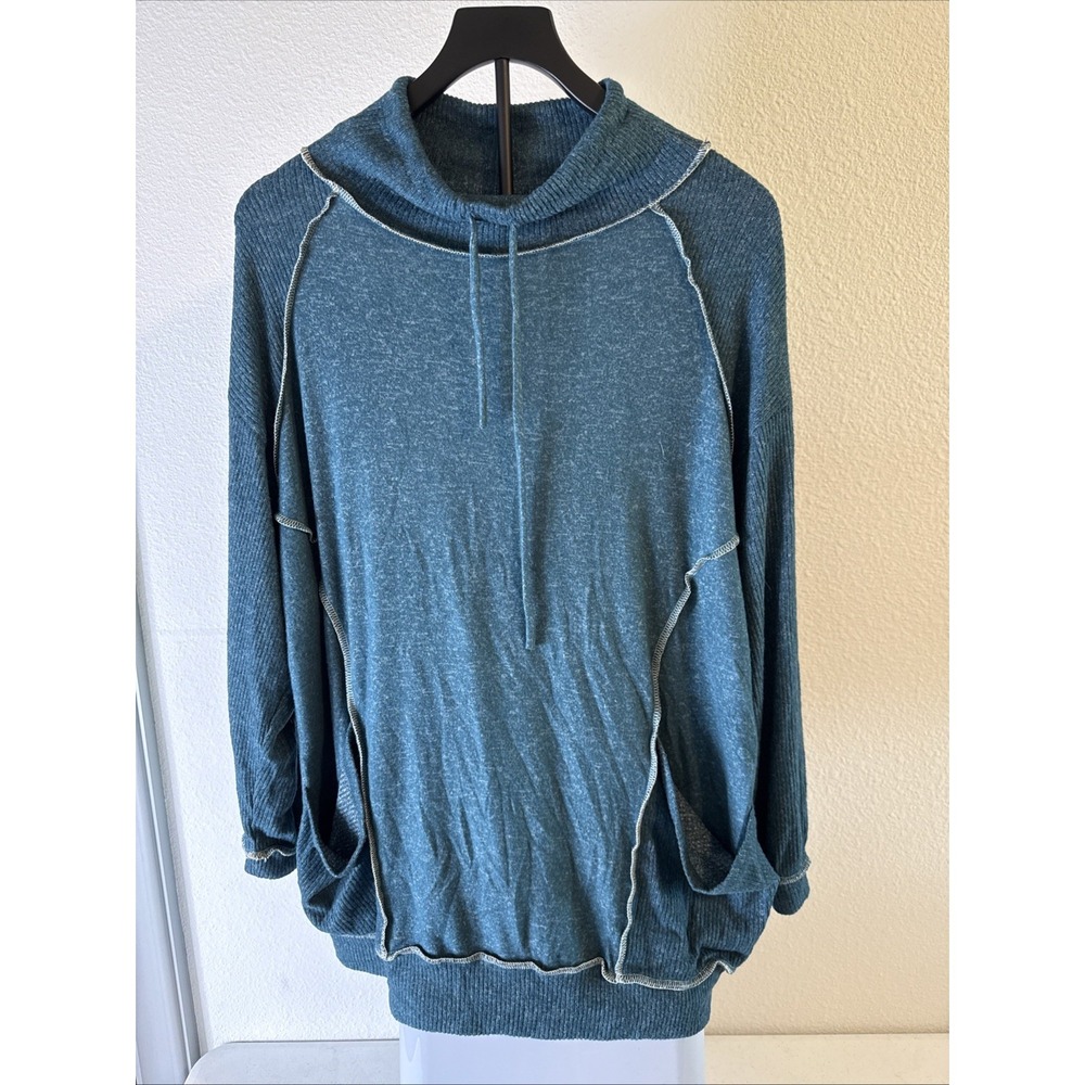 Vanilla Bay Women's Mock Neck Pullover Sweater Green Size Small‎